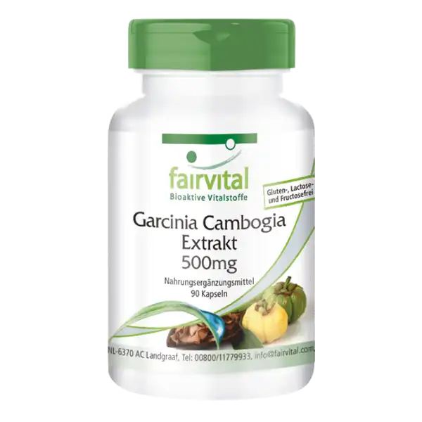 Garcinia Cambogia Extract 500mg - 90 capsules