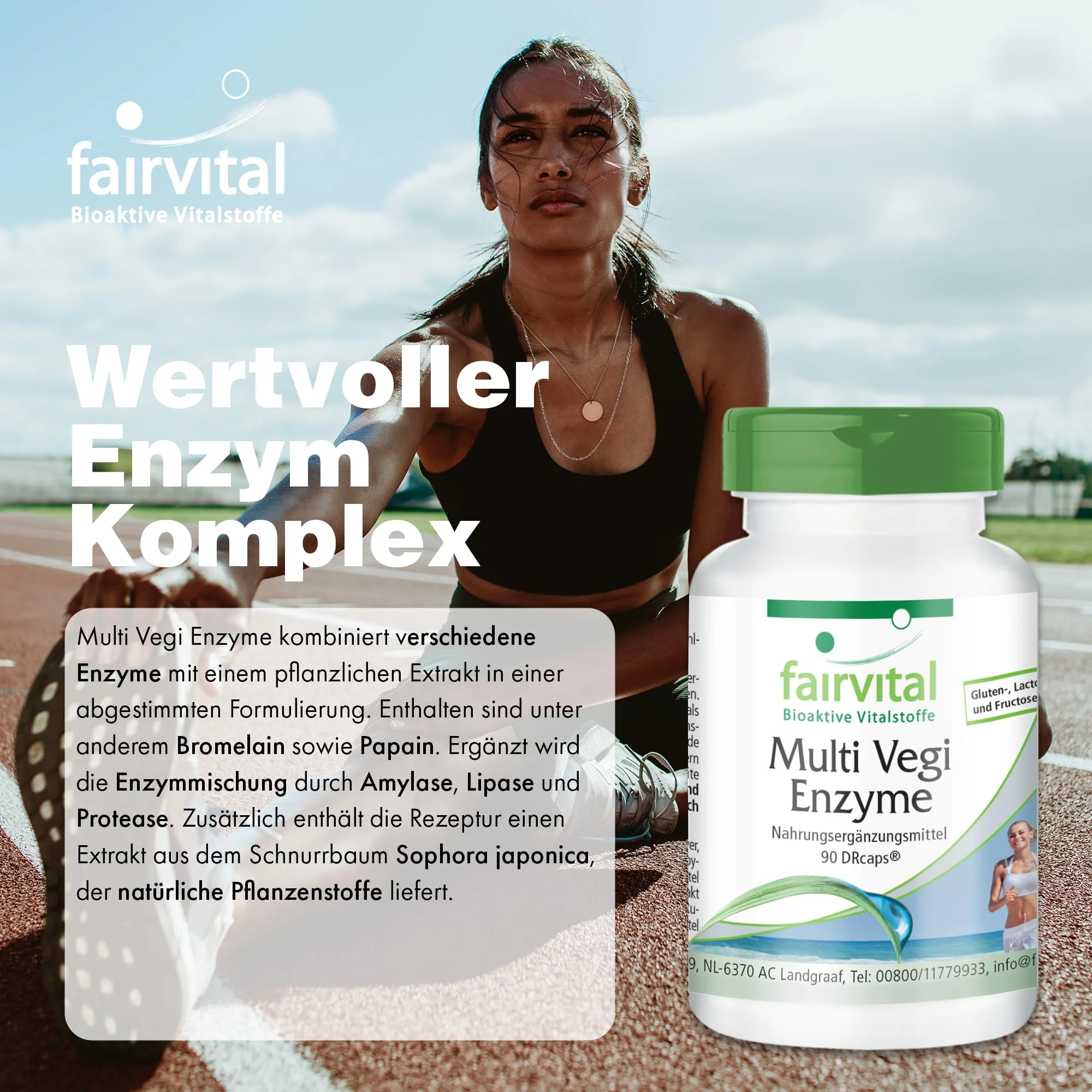 Multi Vegi Enzimi - 90 Capsule