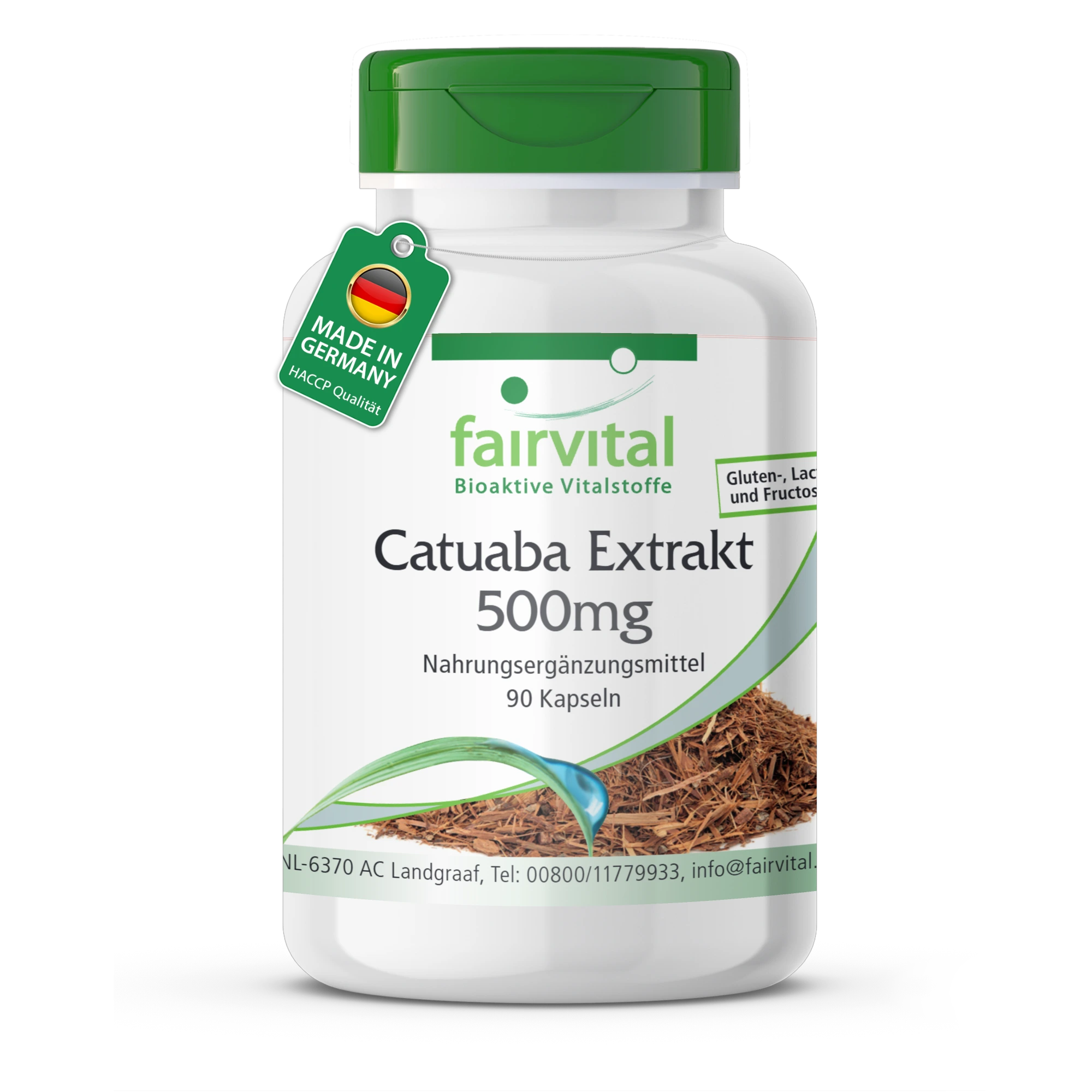 Extracto de Catuaba 500mg - 90 cápsulas